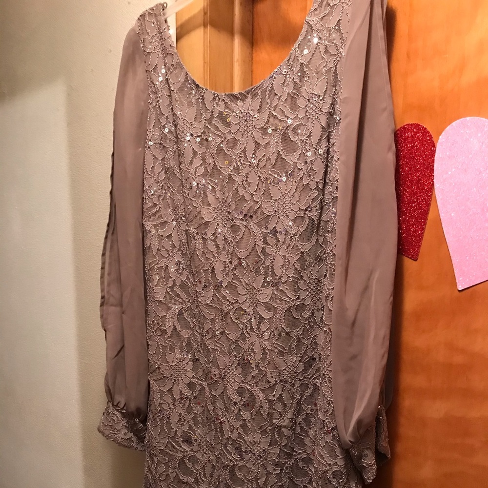 Midi Cold Shoulder Dress